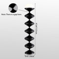 Scandinavian Cream Acrylic Iron Round Floor Lamp 1-Light for Bedroom-Lighting > Floor Lamps-casanuva-casanuva