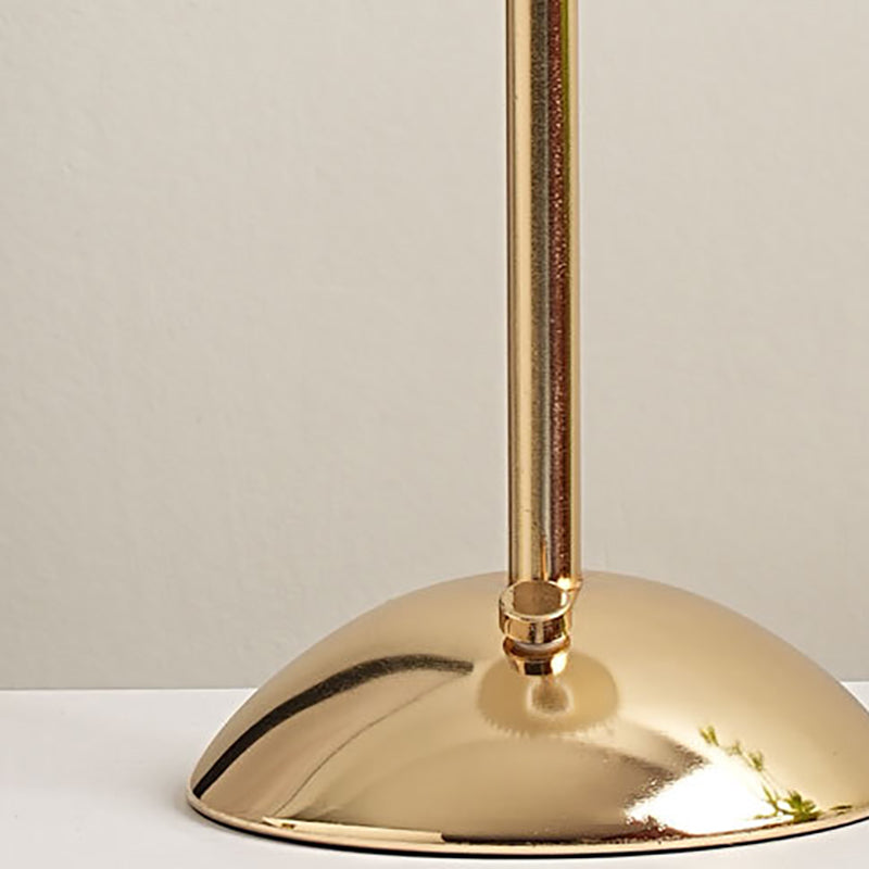 Scandinavian Rechargeable Conic Pleated Table Lamp 1-Light for Bedside-Lighting > Table Lamps-casanuva-casanuva