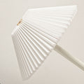 Scandinavian Rechargeable Conic Pleated Table Lamp 1-Light for Bedside-Lighting > Table Lamps-casanuva-casanuva