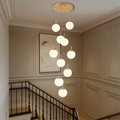 Scandinavian Stair Chandelier Modern Design-Lighting > Chandeliers & Pendant Lights-casanuva-casanuva