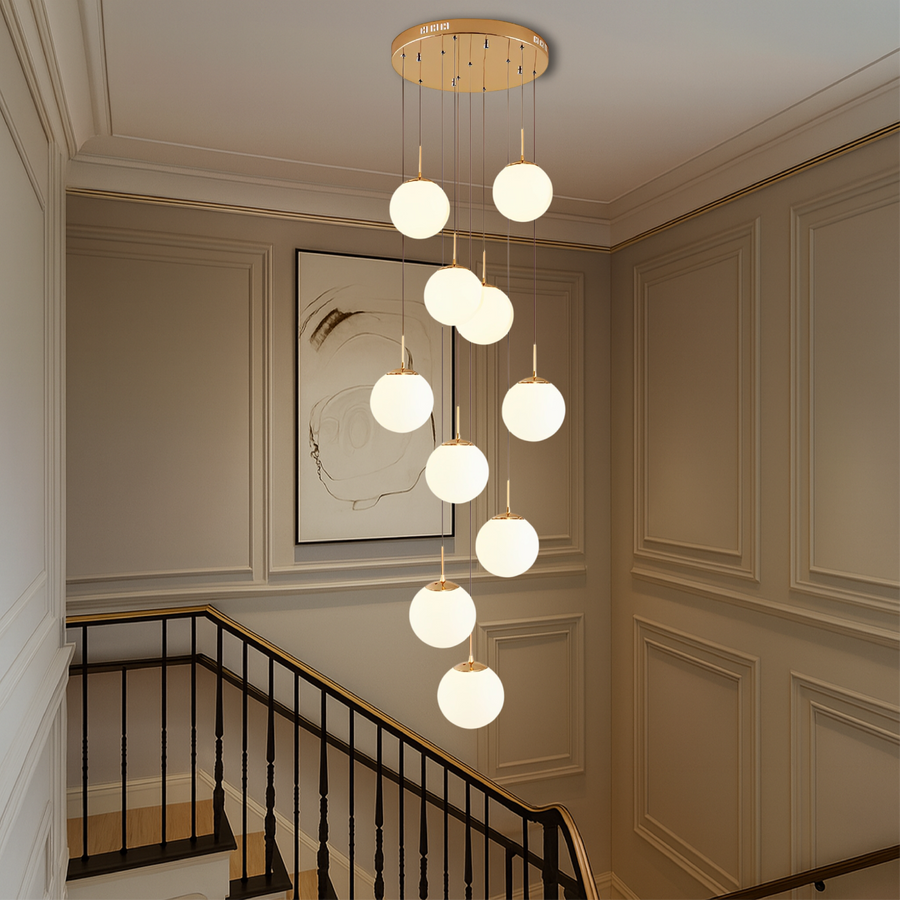 Scandinavian Stair Chandelier Modern Design-Lighting > Chandeliers & Pendant Lights-casanuva-casanuva