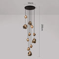 Scandinavian Villa Stair Chandelier Light Fixture-Lighting > Chandeliers & Pendant Lights-casanuva-casanuva