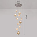 Scandinavian Villa Stair Chandelier Light Fixture-Lighting > Chandeliers & Pendant Lights-casanuva-casanuva