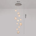 Scandinavian Villa Stair Chandelier Light Fixture-Lighting > Chandeliers & Pendant Lights-casanuva-casanuva