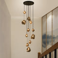Scandinavian Villa Stair Chandelier Light Fixture-Lighting > Chandeliers & Pendant Lights-casanuva-casanuva