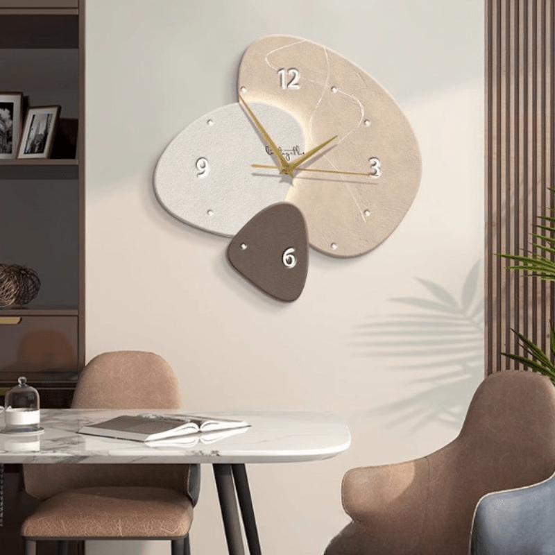 Scandinavian Wall Clock with Silent Movement and Minimalist Design-Home Decor > Clocks-casanuva-casanuva