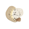 Scandinavian Wall Clock with Silent Movement and Minimalist Design-Home Decor > Clocks-casanuva-Abstract Decorative-Large 40 cm-casanuva