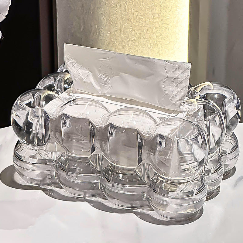 Sculptural Tissue Box with Modern Elegance-Home Decor > Decorative Accessories-casanuva-casanuva