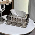 Sculptural Tissue Box with Modern Elegance-Home Decor > Decorative Accessories-casanuva-Gray-casanuva