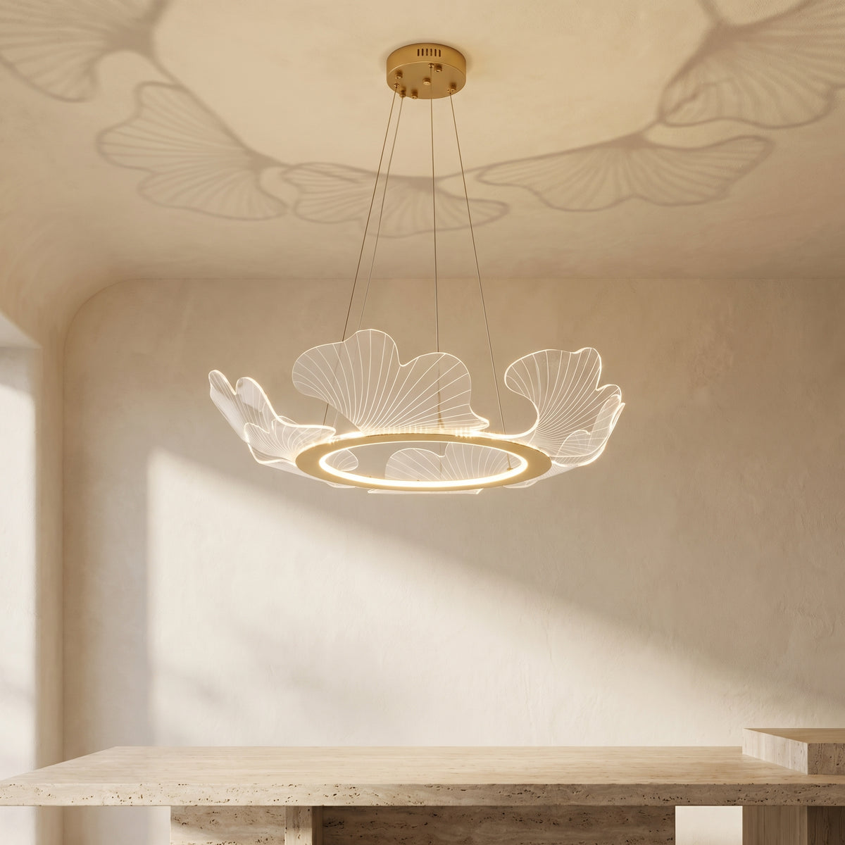Sea Glass Chandelier-Lighting > Chandeliers & Pendant Lights-casanuva-casanuva
