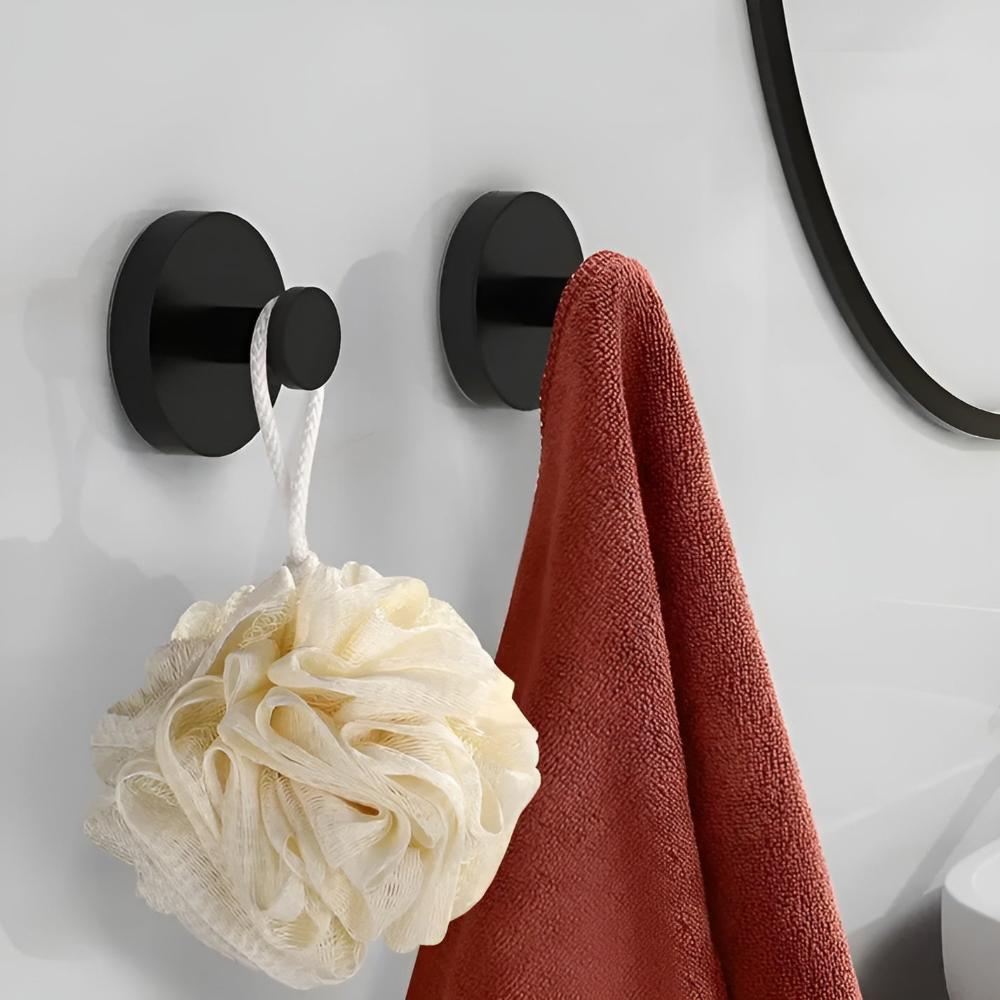 Self-Adhesive Shower Hooks for Smart Storage and Organization-Bedding & Bath > Bathroom Accessories-casanuva-casanuva