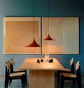 Semi Flush Mount Pendant Light-Lighting > Pendant Lights-casanuva-casanuva