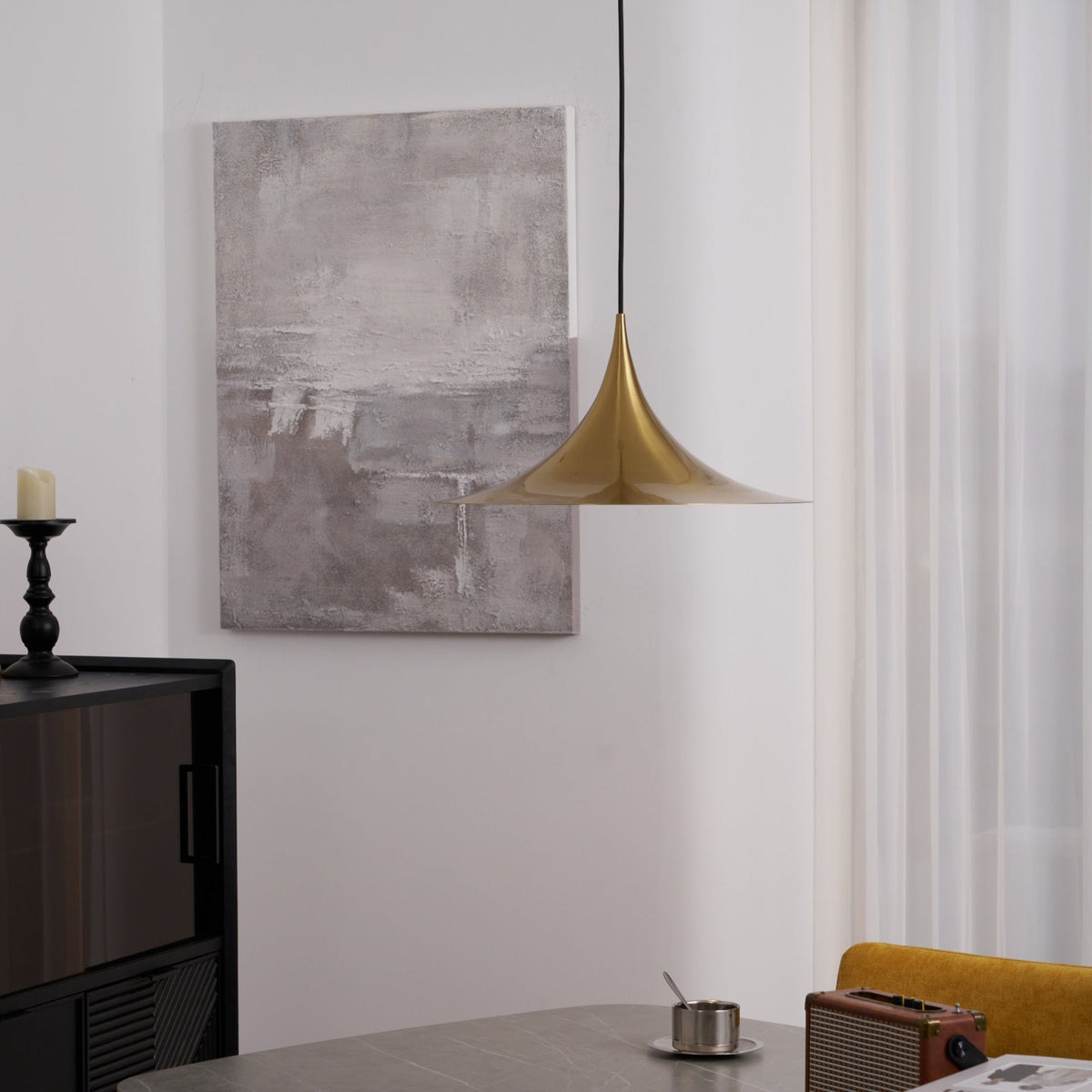 Semi Flush Mount Pendant Light-Lighting > Pendant Lights-casanuva-casanuva