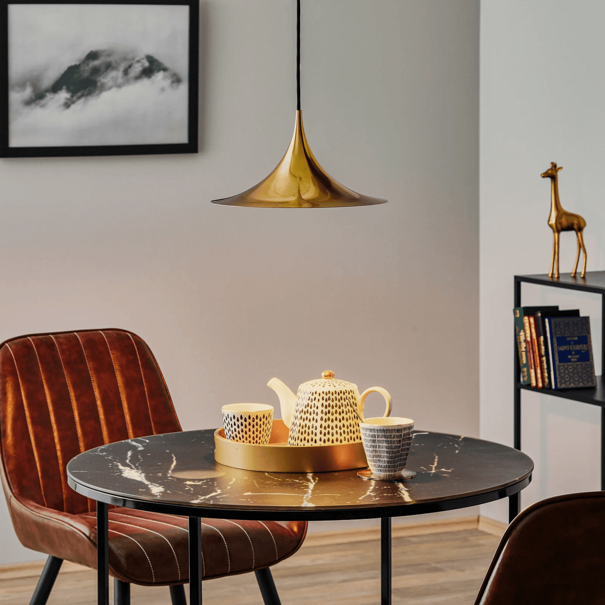 Semi Flush Mount Pendant Light-Lighting > Pendant Lights-casanuva-casanuva