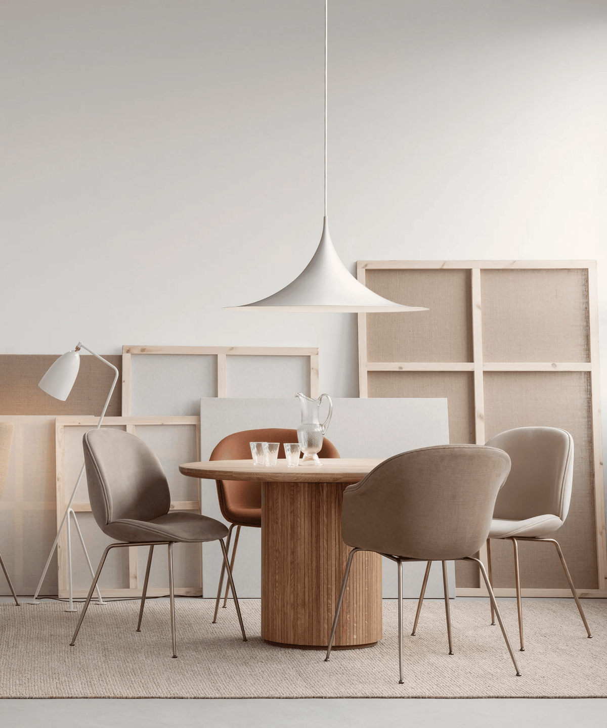 Semi Flush Mount Pendant Light-Lighting > Pendant Lights-casanuva-casanuva