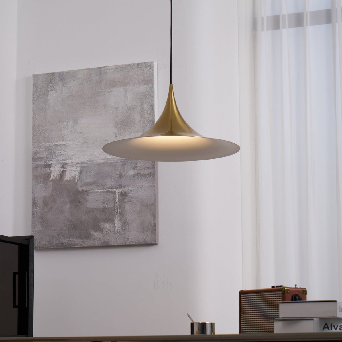 Semi Flush Mount Pendant Light-Lighting > Pendant Lights-casanuva-casanuva