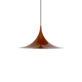 Semi Flush Mount Pendant Light-Lighting > Pendant Lights-casanuva-30cmx15cm-Dark Red-casanuva