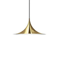 Semi Flush Mount Pendant Light-Lighting > Pendant Lights-casanuva-30cmx15cm-Gold-casanuva