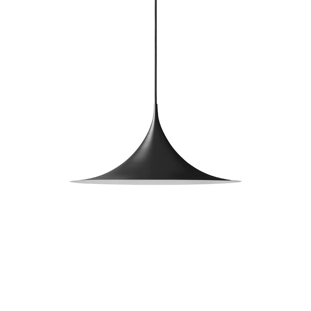 Semi Flush Mount Pendant Light-Lighting > Pendant Lights-casanuva-30cmx15cm-Matte Black-casanuva
