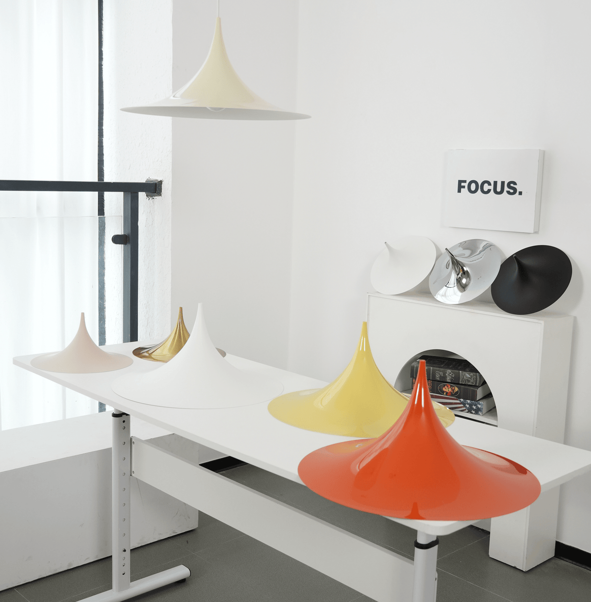 Semi Flush Mount Pendant Light-Lighting > Pendant Lights-casanuva-casanuva