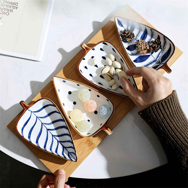 Serving Plate Set Natural Elegance for Stylish Dining-Kitchen & Dining > Tableware-casanuva-casanuva