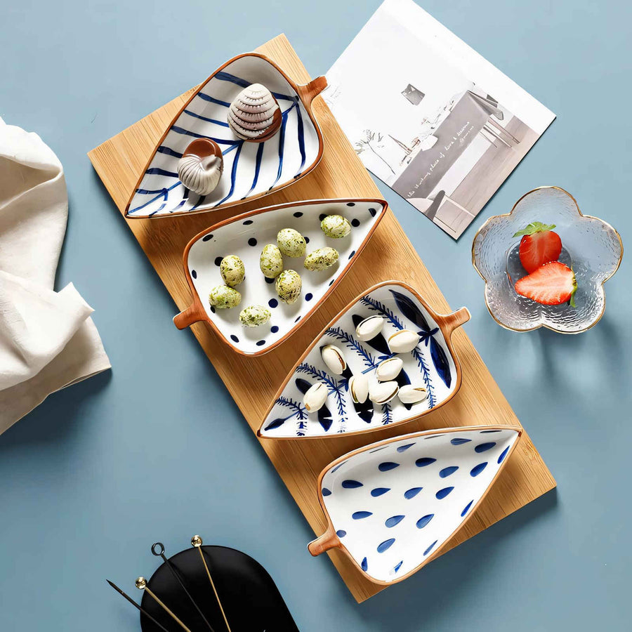 Serving Plate Set Natural Elegance for Stylish Dining-Kitchen & Dining > Tableware-casanuva-casanuva