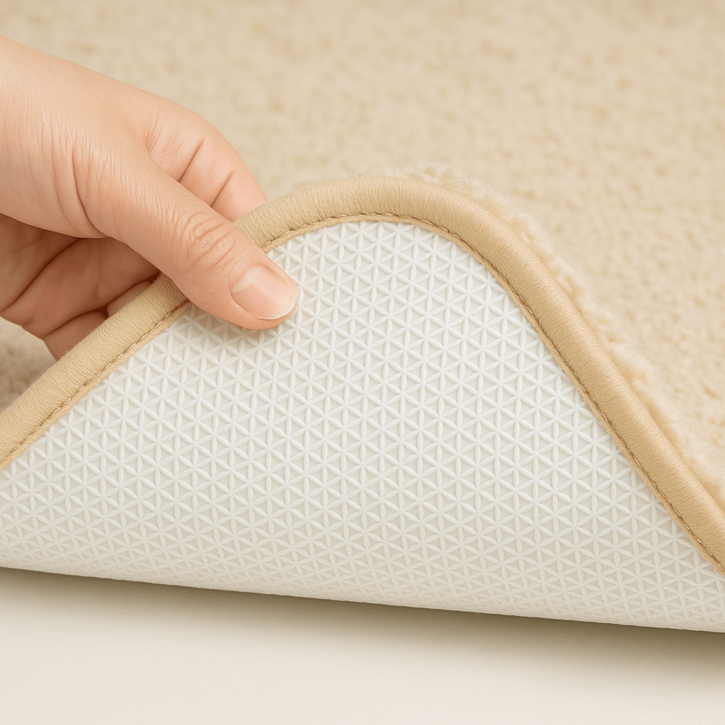 Shaggy Non-Slip Bath Mat Quick Dry-Bedding & Bath > Bath Mats-casanuva-casanuva