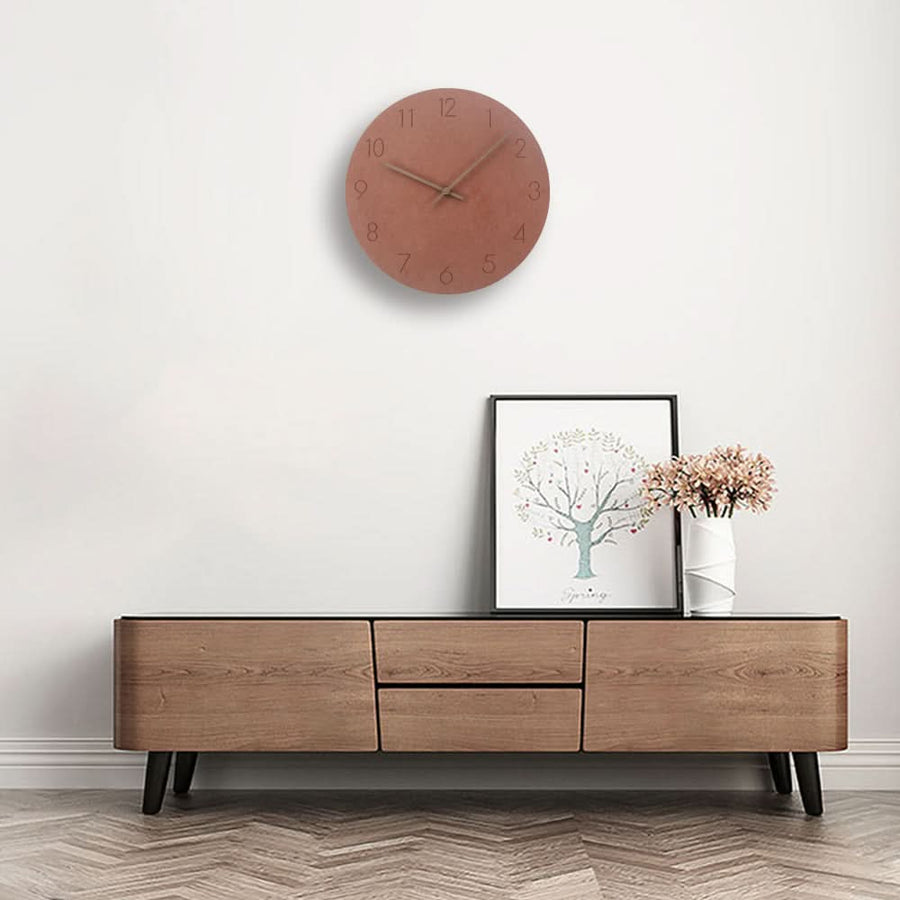 Silent Nordic Wall Clock for Modern Interiors-Home Decor > Clocks-casanuva-casanuva