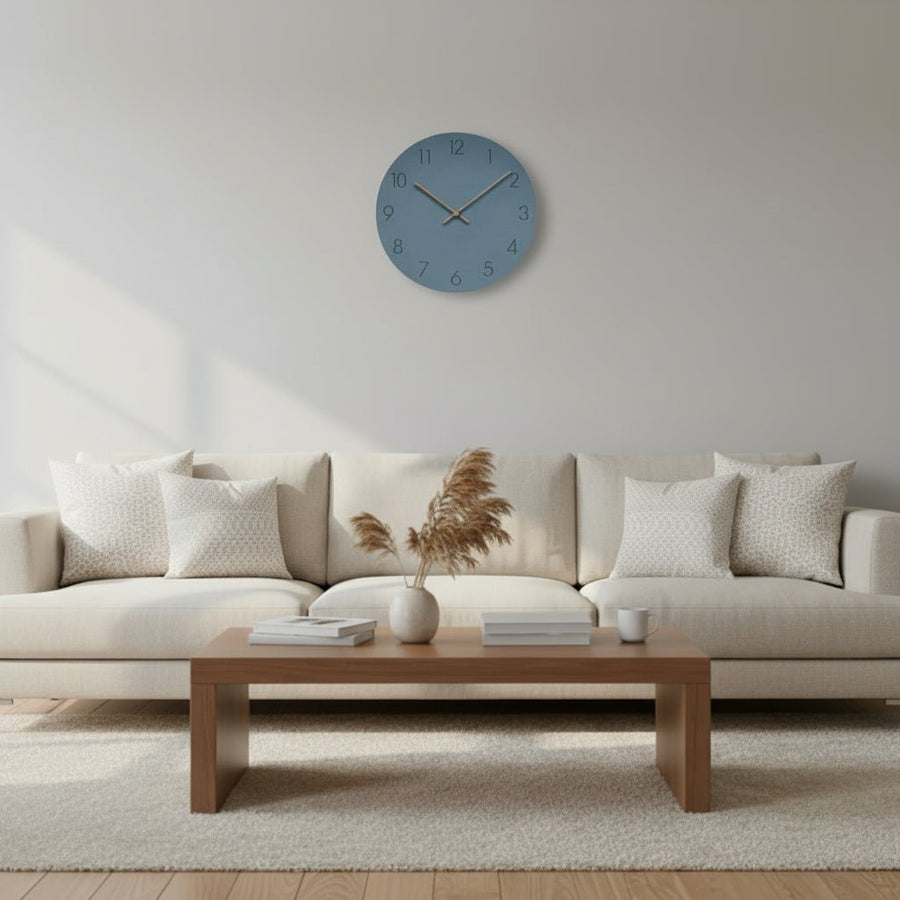 Silent Nordic Wall Clock for Modern Interiors-Home Decor > Clocks-casanuva-casanuva
