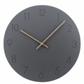 Silent Nordic Wall Clock for Modern Interiors-Home Decor > Clocks-casanuva-Black-casanuva