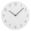 Silent Nordic Wall Clock for Modern Interiors-Home Decor > Clocks-casanuva-White-casanuva