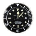 Silent Wall Clock Stainless Steel Frame Luminous Hands 33 cm-Home Decor > Clocks-casanuva-casanuva