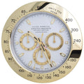 Silent Wall Clock Stainless Steel Frame Luminous Hands 33 cm-Home Decor > Clocks-casanuva-casanuva