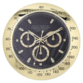 Silent Wall Clock Stainless Steel Frame Luminous Hands 33 cm-Home Decor > Clocks-casanuva-Style#11-casanuva