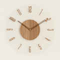 Silent Wooden Wall Clock Minimalist Design-Home Decor > Clocks-casanuva-Design. 2-casanuva