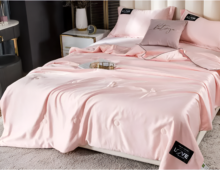 Silk Duvet for Year-Round Comfort and Softness-Bedding & Bath > Blankets-casanuva-casanuva