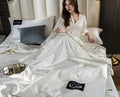 Silk Duvet for Year-Round Comfort and Softness-Bedding & Bath > Blankets-casanuva-White-150X200Cm-casanuva