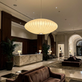 Silk Japanese Wabi Sabi Chandelier Light Fixture-Lighting > Chandeliers & Pendant Lights-casanuva-casanuva