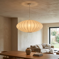 Silk Japanese Wabi Sabi Chandelier Light Fixture-Lighting > Chandeliers & Pendant Lights-casanuva-casanuva