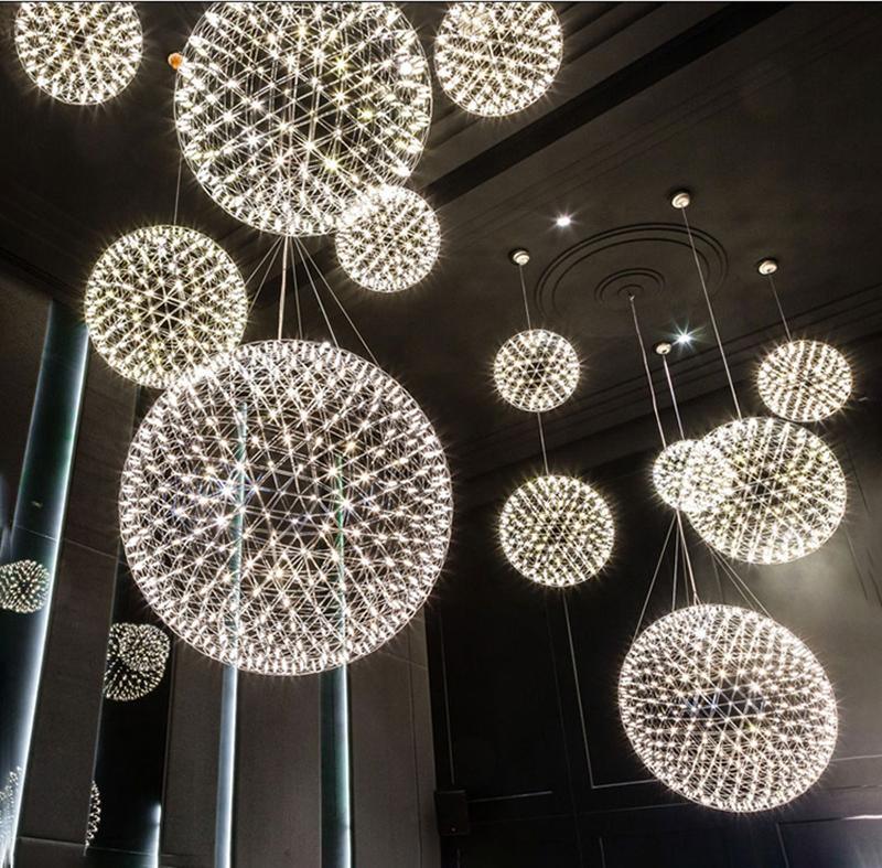 Silver Ball Pendant Light-Lighting > Pendant Lights-casanuva-casanuva