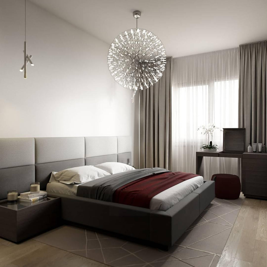 Silver Ball Pendant Light-Lighting > Pendant Lights-casanuva-casanuva