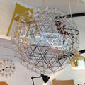 Silver Ball Pendant Light-Lighting > Pendant Lights-casanuva-casanuva