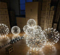 Silver Ball Pendant Light-Lighting > Pendant Lights-casanuva-casanuva