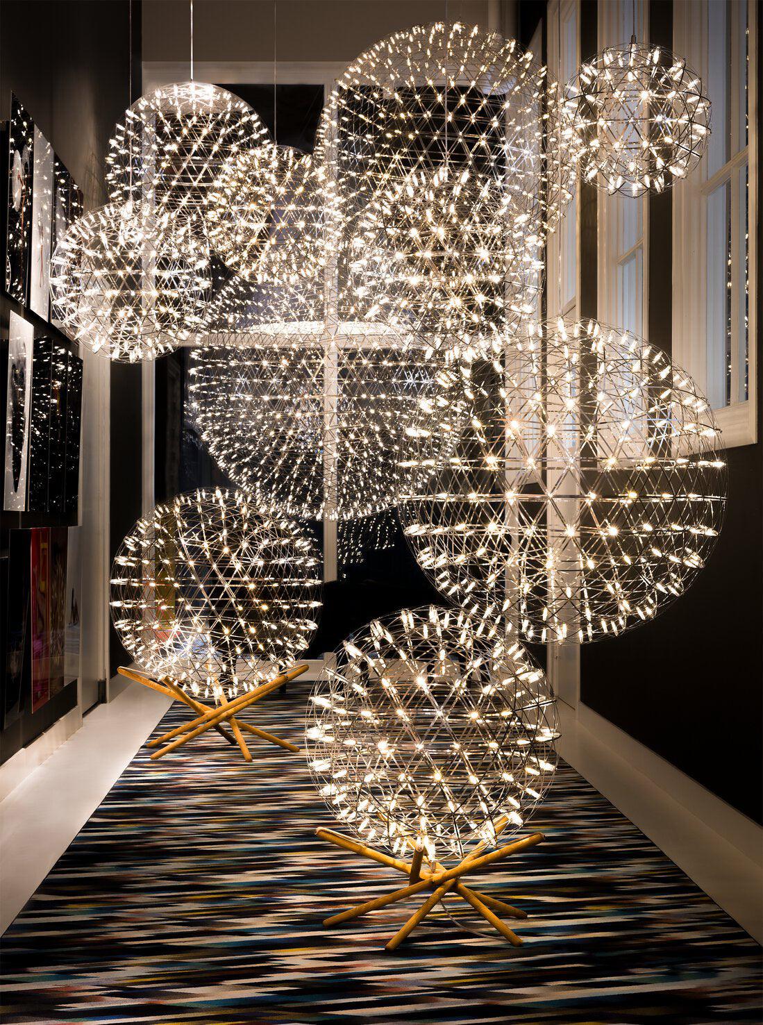 Silver Ball Pendant Light-Lighting > Pendant Lights-casanuva-casanuva