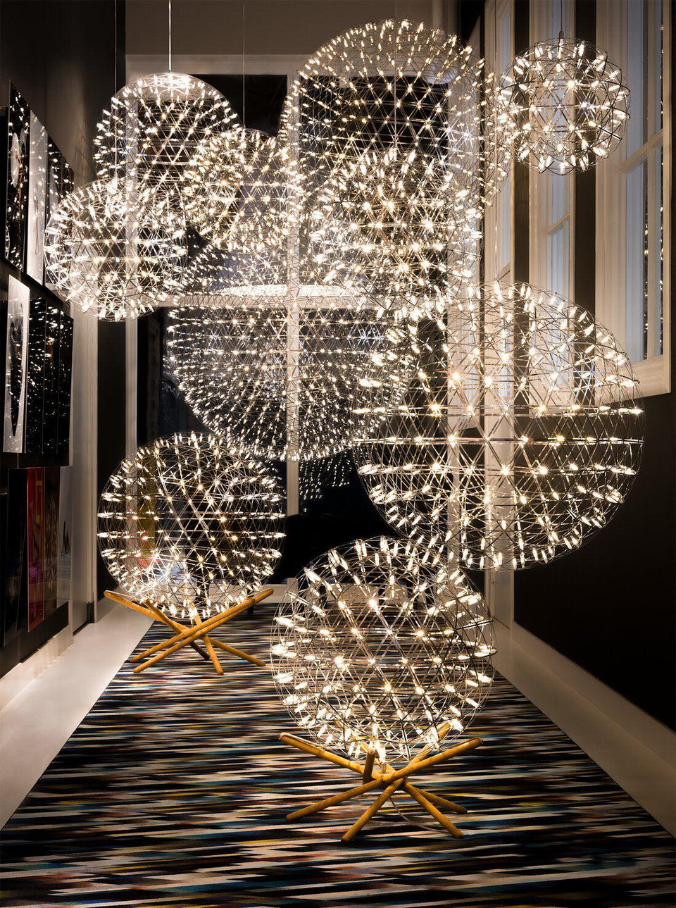 Silver Ball Pendant Light-Lighting > Pendant Lights-casanuva-casanuva