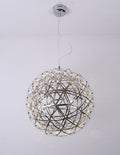 Silver Ball Pendant Light-Lighting > Pendant Lights-casanuva-casanuva