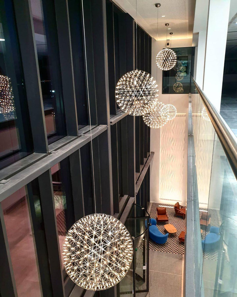 Silver Ball Pendant Light-Lighting > Pendant Lights-casanuva-casanuva