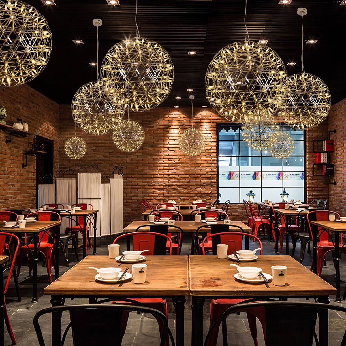 Silver Ball Pendant Light-Lighting > Pendant Lights-casanuva-casanuva