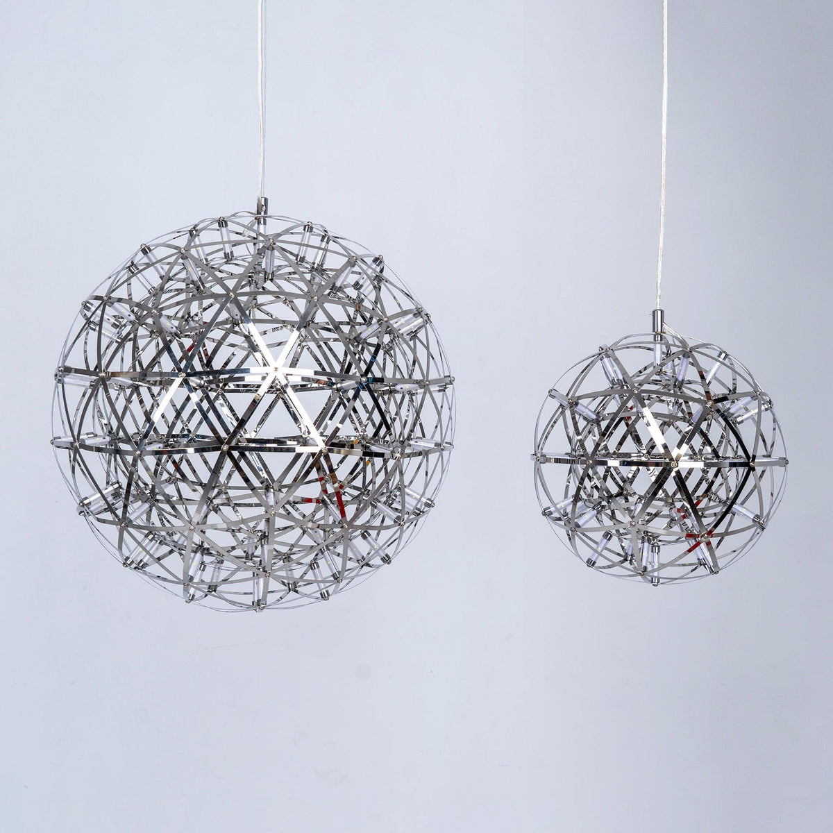 Silver Ball Pendant Light-Lighting > Pendant Lights-casanuva-casanuva