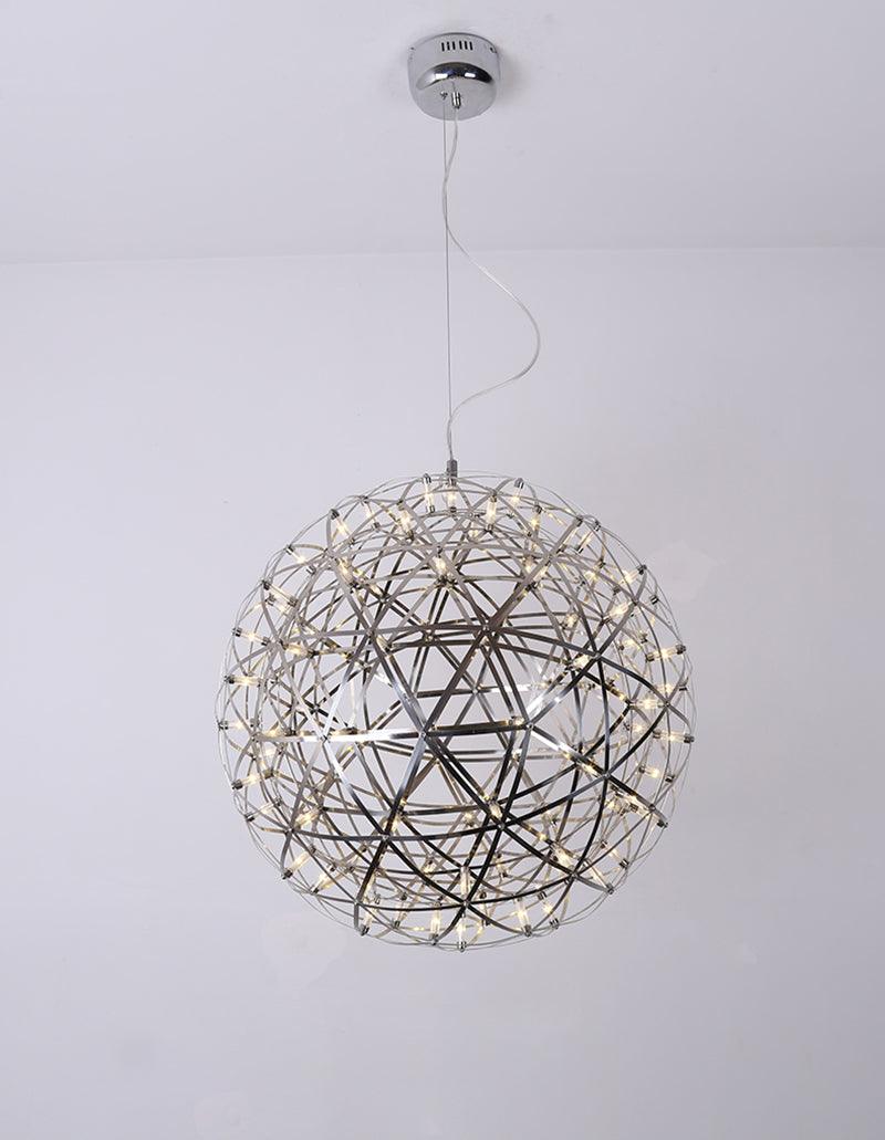 Silver Ball Pendant Light-Lighting > Pendant Lights-casanuva-casanuva